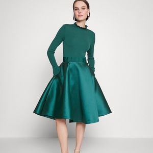 Ted Baker Zadi
Knitted Frill Full Skirt Dress